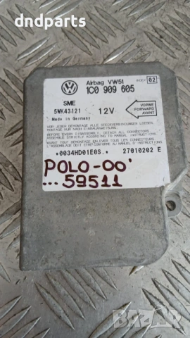 Airbag модул VW Polo 2000 1C0909605 5WK43121