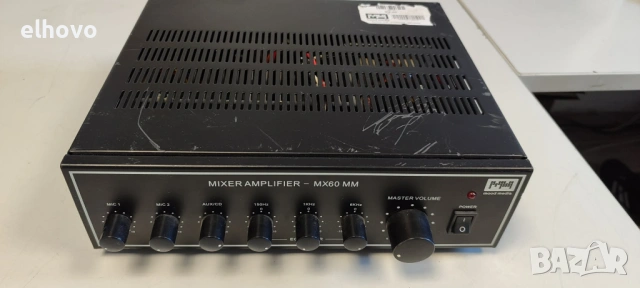 Mixer amplifer-MX60 MM#1, снимка 4 - Ресийвъри, усилватели, смесителни пултове - 54327596