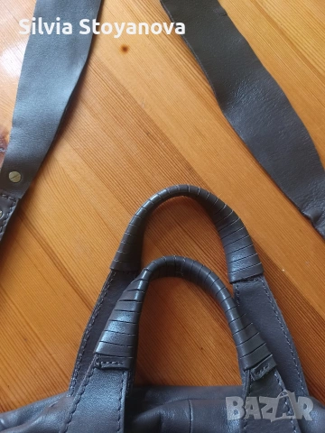 кожена чанта Leather house, снимка 2 - Чанти - 54310120