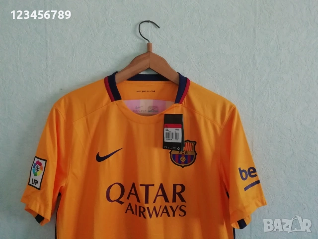 Barcelona Neymar Jr Nike нова оригинална тениска фланелка Барселона Неймар екип , снимка 5 - Тениски - 50622089