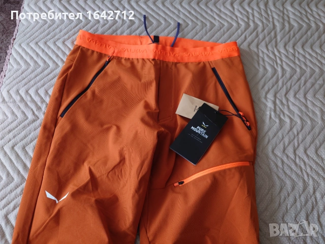 Нов ски туринг панталон - salewa sella durastretch- SELLA DST N-EU 54 -70 euro , снимка 2 - Зимни спортове - 54577315