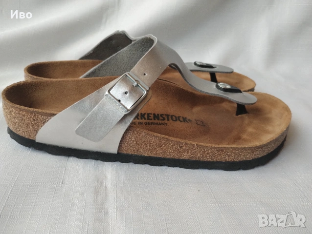 Дамски чехли Birkenstock Gizeh № 39, снимка 2 - Чехли - 54201917