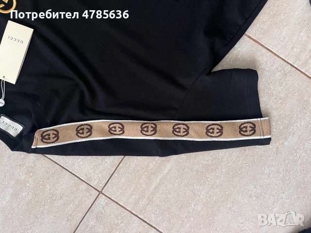 Нова тениска на Gucci размер М , снимка 4 - Тениски - 54267212