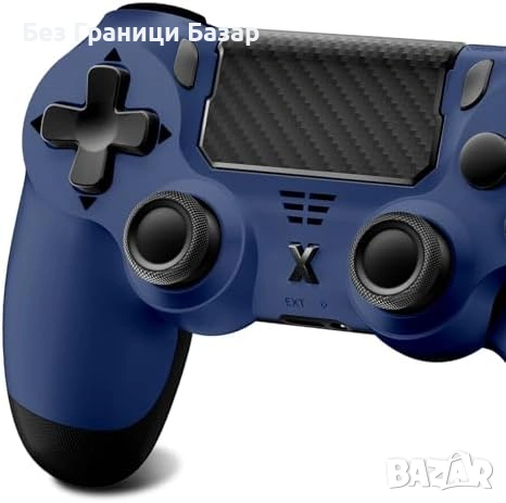 Нов джойстик контролер Bluetooth геймпад за PS4 Slim Pro PC с вибрация и жак 3.5 мм