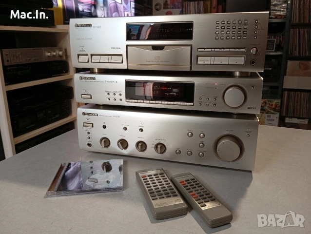 Аудио Система Pioneer A-502R/PD-S702/F-502 RDS, снимка 2 - Ресийвъри, усилватели, смесителни пултове - 54644945