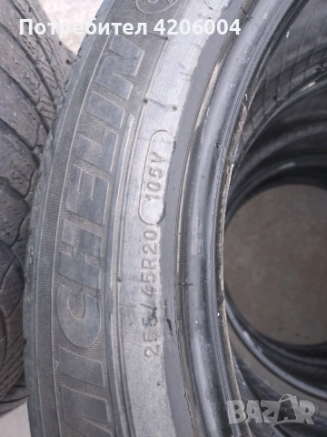 4 броя гуми Michelin 255/45/R20, снимка 3 - Гуми и джанти - 54422345