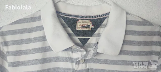 Tommy Hilfiger polo L, снимка 2 - Тениски - 55644575