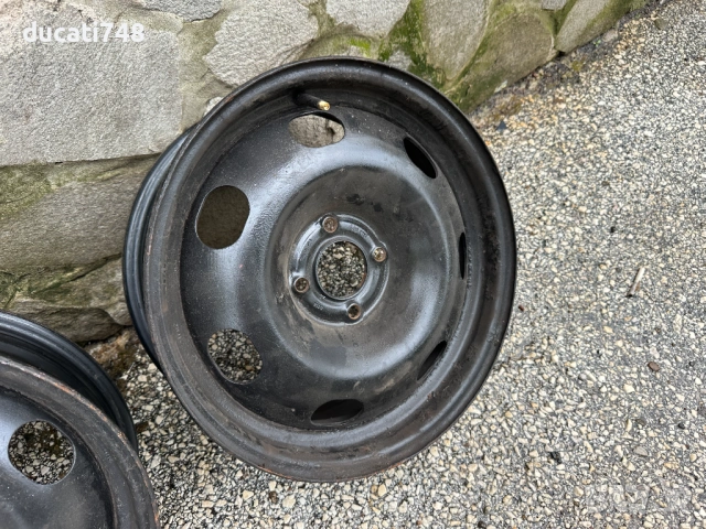 4бр. железни джанти 16" 4х108 - Citroen, Peugeot с тасове, снимка 7 - Гуми и джанти - 54655455