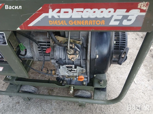 Генератор KAMA 6kw, снимка 2 - Генератори - 54270204