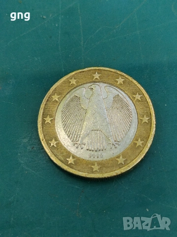 Продавам 1 евро 2002 Германия.