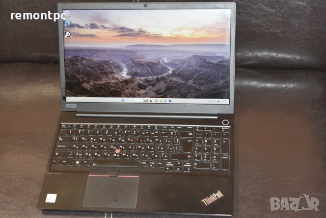 Lenovo ThinkPad E15 15.6 инчов лаптоп с DDR4 / NVME / Батерия и зарядно, снимка 5 - Лаптопи за работа - 55121066