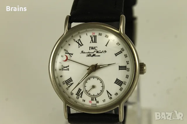 Мъжки Ръчен Часовник IWC Schaffhausen Portofino Automatic Pointer Date, снимка 3 - Мъжки - 55405025