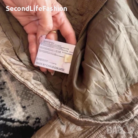 Дамско пролетно яке Carlo Colucci ново размер М, снимка 4 - Якета - 54164359