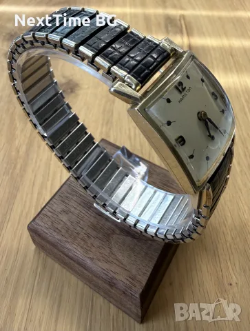 Златен часовник Hamilton 14k (585) 1960 г. много запазен , снимка 2 - Мъжки - 55414172