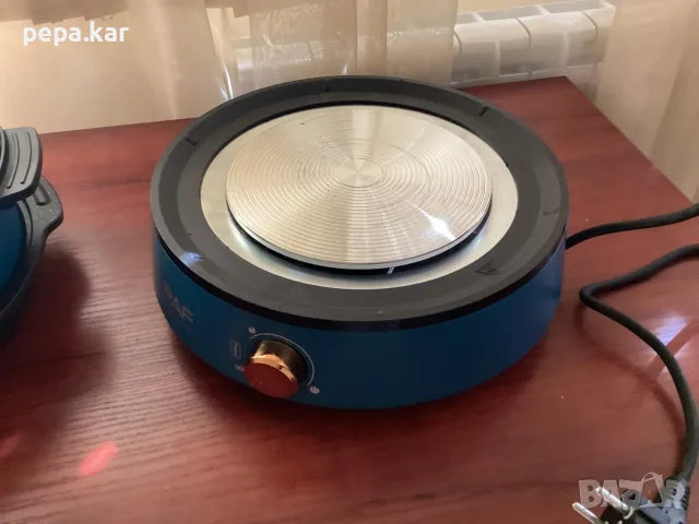 RAF. Electric cooker.Ел уред за готвене и пържене ,барбекю грил,1350w, снимка 5 - Котлони - 55456311