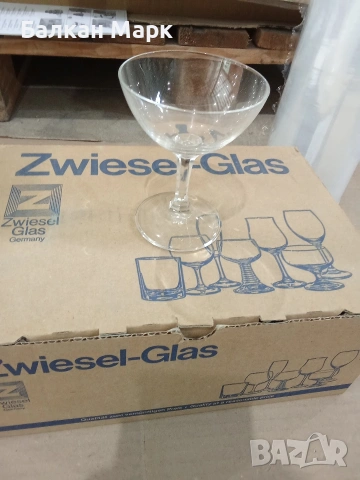 Комплект 6 бр. немски чаши за ликьор Zwiesel-Glas "Meran" – Внос от Германия