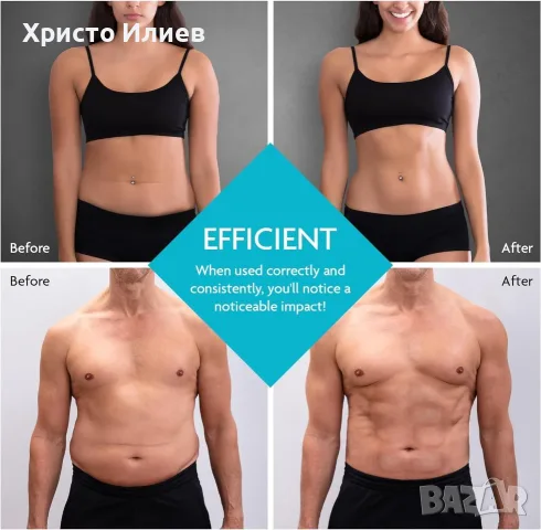 Мускулен Стимулатор Фитнес Уред за Корем Ръце и Крака, снимка 4 - Фитнес уреди - 55662391