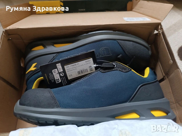 НОВИ работни обувки (Diadora, Bwolf, eXena) и ортопедични чехли с кутии 43 и 44 номер, снимка 6 - Други - 55167265