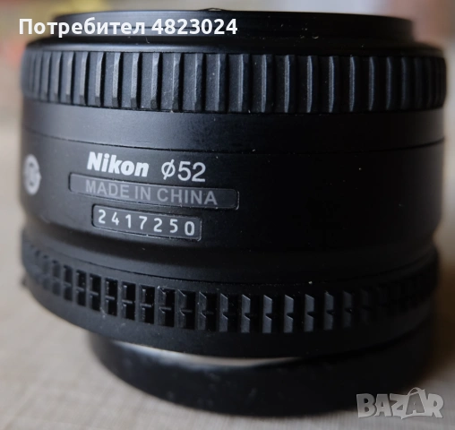 Nikon Nikkor 50mm f1.8 AF-D Lens. Nikon F Mount, снимка 10 - Обективи и филтри - 54514296
