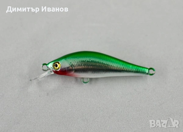 Чисто нов японски воблер Wilderness HO-KI MINNOW 50F, 50mm, 2.6g – цвят Natural Bait