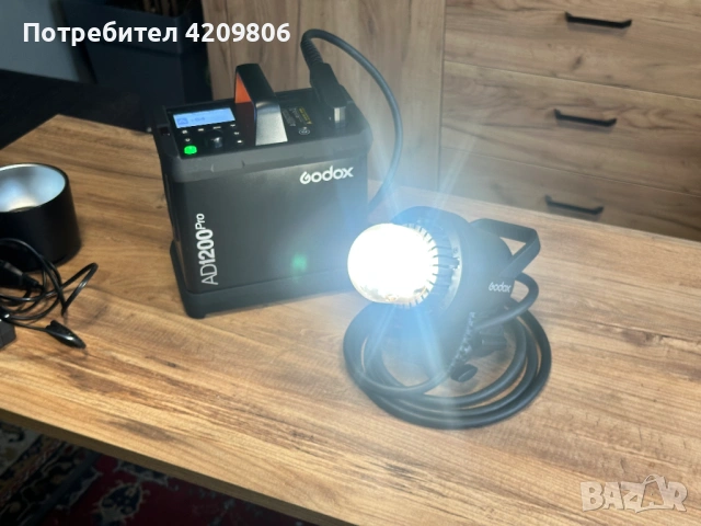 Продавам Godox AD1200 Pro – практически нов, снимка 3 - Светкавици, студийно осветление - 54654531