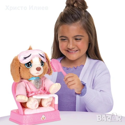 Кученце с аксесоари за груминг Jakks Pacific Disney Princess, снимка 4 - Плюшени играчки - 54968560