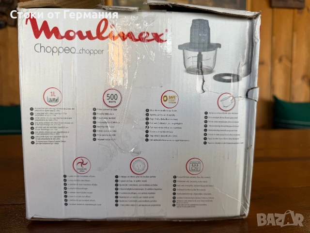Чопър Moulinex Choppeo, снимка 4 - Други - 54346561