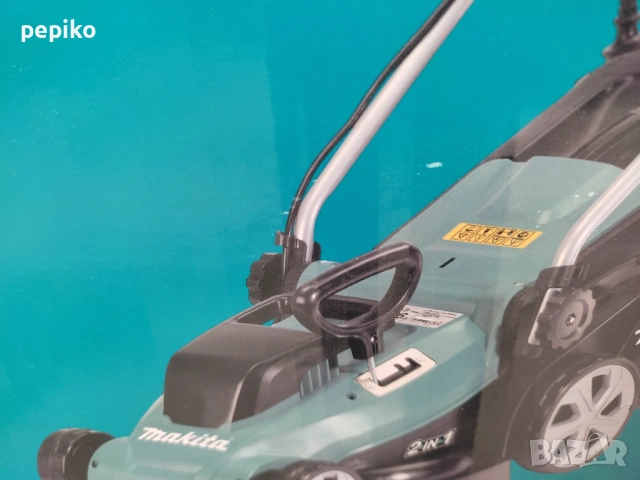 продавам НОВА професионална електрическа косачка MAKITA ELM3320, снимка 6 - Градинска техника - 54402990