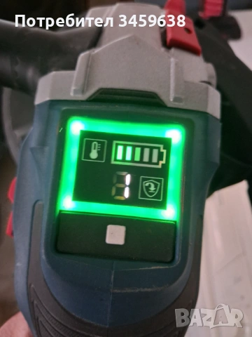 Бетон шлайф BOSCH GBR18V, снимка 5 - Ъглошлайфи - 54450707