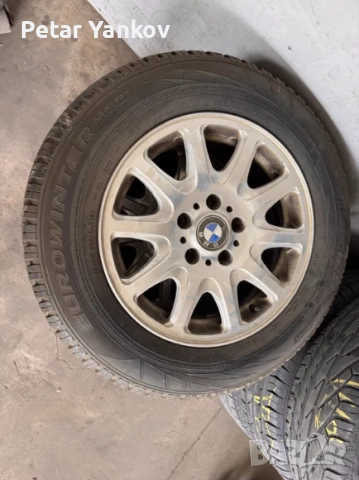 Джанти с гуми за БМВ - Falken EUROWINTER HS01 235/60 R16 100H, снимка 3 - Гуми и джанти - 54781989