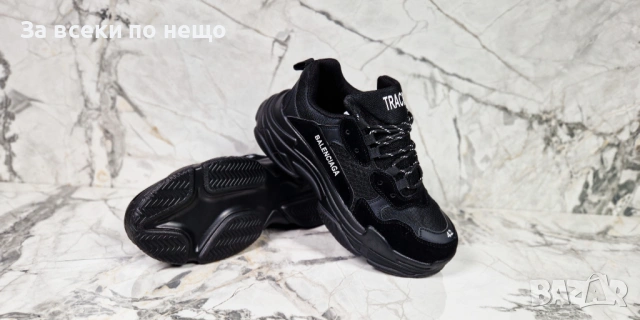 Balenciaga Мъжки Черни Маратонки👟Мъжки Спортни Обувки В Черен Цвят Баленсиага Код P2445
