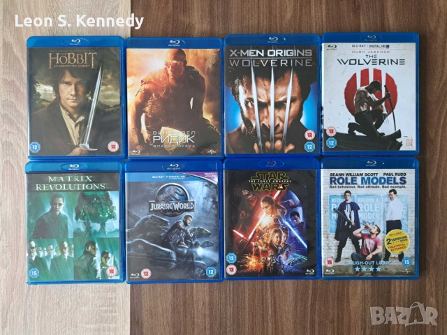 Комплект Blu-ray Филми - 8 бр.