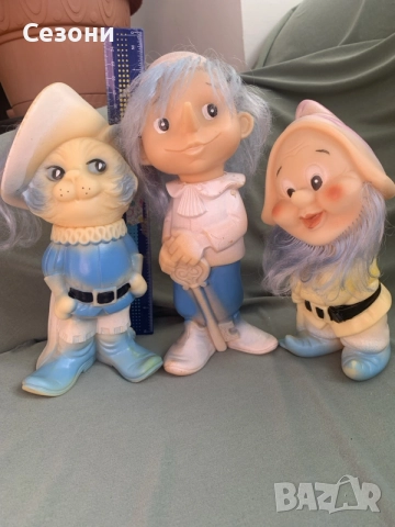 гумени играчки от соца Пинокио, снимка 11 - Кукли - 53254522
