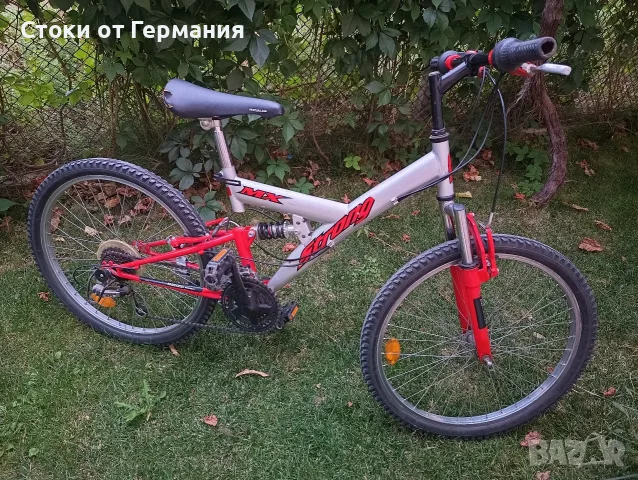 Колело 24 цола с амортисьор и вилка, снимка 5 - Велосипеди - 55397530