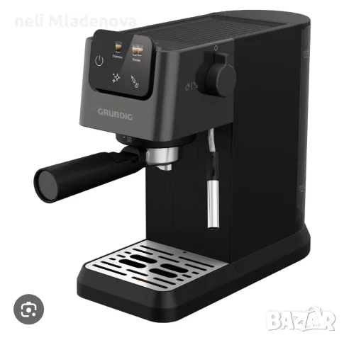 НОВА Еспресо кафемашина Grundig KSM 4330 Delisia Coffee (15 бара, Сензорен дисплей), снимка 2 - Кафемашини - 55404182