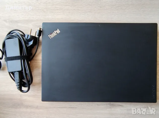 Лаптоп Lenovo T480 I5-8350U 32GB 256GB SSD NVME FHD Windows 11 PRO, снимка 6 - Лаптопи за дома - 55593703