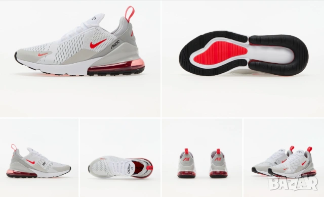 Nike Air Max 270 номер 43 ,5- 44 оригинални маратонки , снимка 5 - Маратонки - 54271010