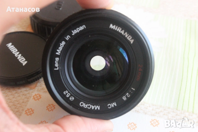 Miranda MC Macro 24mm F2.8  Минолта захващане, снимка 7 - Обективи и филтри - 54921664