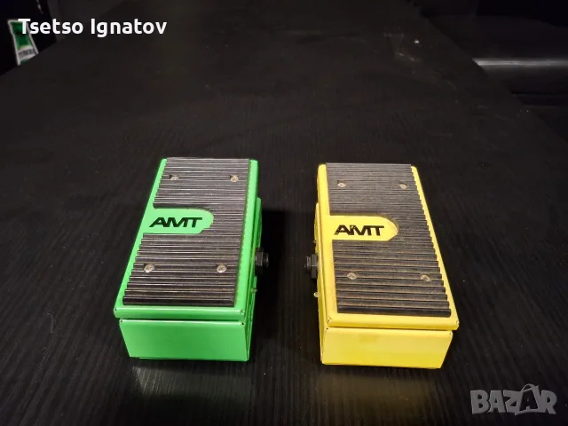 АМТ Bass wha-wha и volume pedal.