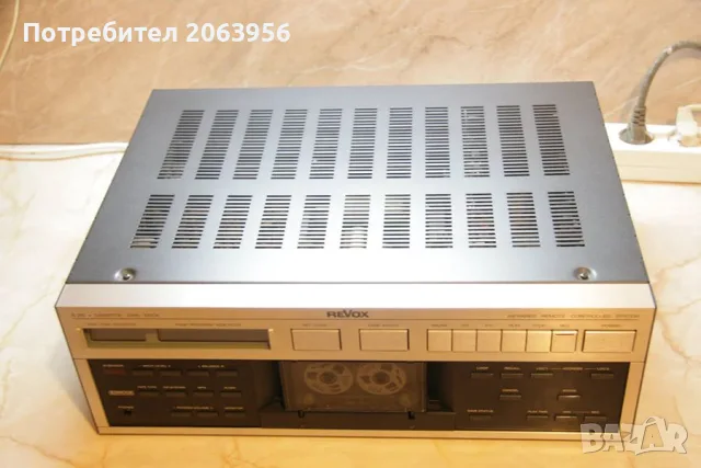 Revox B 215 mk 2 триглав дек от високият клас на Щудер., снимка 5 - Декове - 53220318