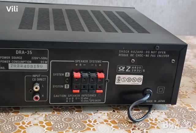 🔧  Denon DRA-35 – За ремонт 🔧, снимка 9 - Ресийвъри, усилватели, смесителни пултове - 55211887