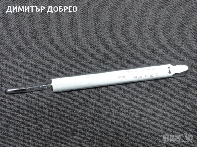 СТАР РЕТРО СОЦ СССР МЕДИЦИНСКИ СТЪЛКЕН ЖИВАЧЕН ТЕРМОМЕТЪР, снимка 3 - Антикварни и старинни предмети - 55174240
