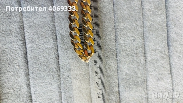 Златен синджир Монако 14 карата, снимка 7 - Колиета, медальони, синджири - 54321043