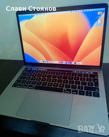 Продавам MacBook Pro 13'' с 16 GB RAM, i5 3,1 GHz процесор, touch bar и 400 GB SSD, снимка 5 - Лаптопи за работа - 55477564