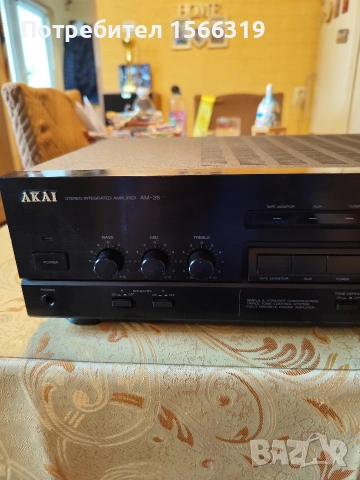 Усилвател Akai AM-26, снимка 2 - Ресийвъри, усилватели, смесителни пултове - 55051075