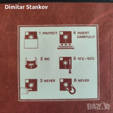 Дискети 5,25" minidiskette, снимка 5 - Колекции - 55653803