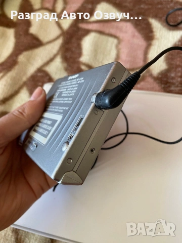 SHARP MD-S70H- Рядък модел Винтидж преносим Minidisc Минидиск плеър walkman уокмен - Качествен звук!, снимка 9 - Други - 54723020