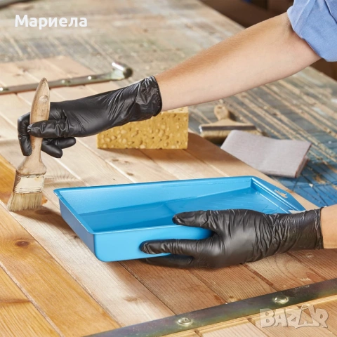 Ръкавици за еднократна употреба 400бр. / Spontex Extra Black от винил, снимка 6 - Други стоки за дома - 54038937