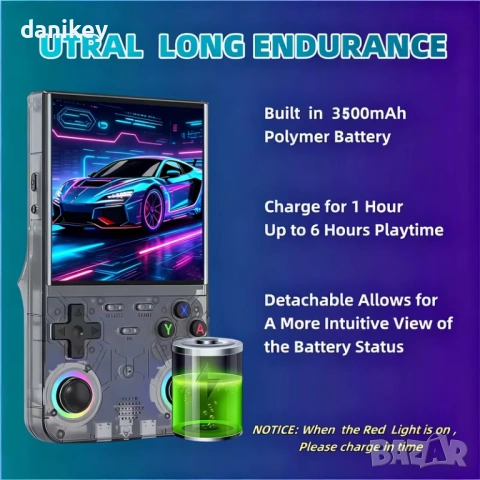 НОВА Ретро Конзола R36 Ultra (R36S WiFi) хиляди Игри / RGB, снимка 2 - Други игри и конзоли - 54687779