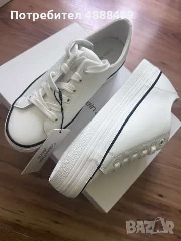 Кецове Calvin Klein jeans , снимка 5 - Кецове - 55320378